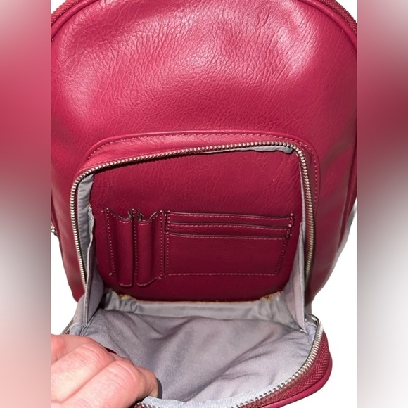 EUC,INC International Concept Mini Backpack, Rose Colored, used once, looks new - Picture 1 of 11